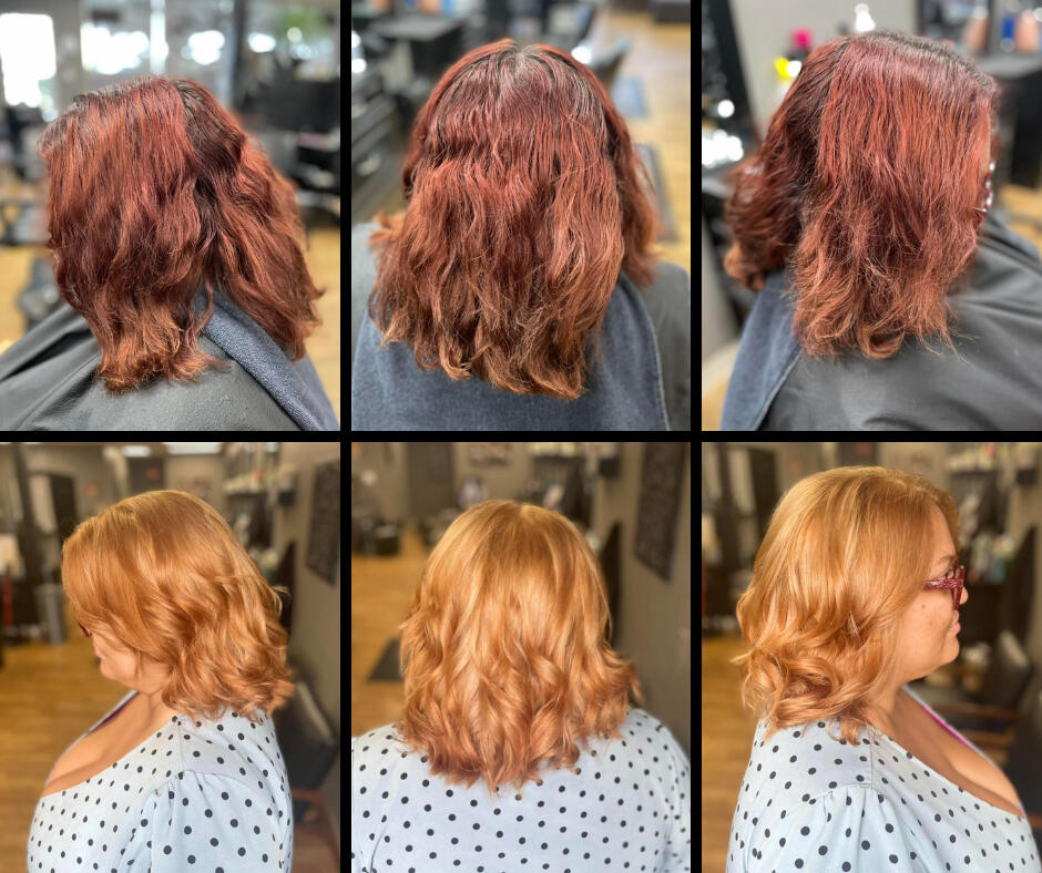 Shoulder Length Color Repair